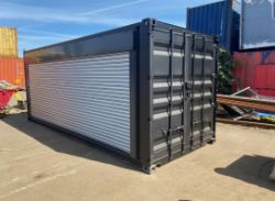 20FT X 8FT ROLLER SHUTTER SHIPPING CONTAINER