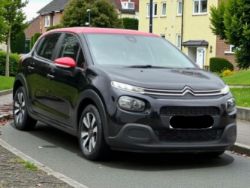**(ONLY 74K MILEAGE)** 2018 CITROEN C3 1.2 PURETECH FEEL MANUAL BLACK >>--NO VAT ON HAMMER--<<