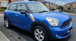 **(ONLY 70K MILEAGE)** 2011 MINI COUNTRYMAN ONE 1.6 PETROL MANUAL SUV IN BLUE, 1598CC