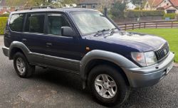 1998 TOYOTA LANDCRUISER COLORADO VX A DIESEL AUTOMATIC BLUE >>--NO VAT ON HAMMER--<<