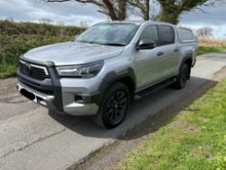 **SPECIAL CLEARANCE** 2021 TOYOTA HILUX INVINCIB X D-4D4WD DCB A 2.8 DIESEL **(ONLY 85K MILEAGE)**