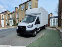 **(ONLY 57K MILEAGE)** 2022 FORD TRANSIT 350 LEADER ECOBLUE LWB LUTON VAN >>--NO VAT ON HAMMER--<<