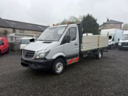 2016 MERCEDES-BENZ SPRINTER 313 CDI L3H1 CHASSIS CAB MANUAL >>--NO VAT ON HAMMER--<<