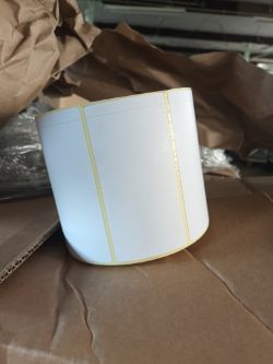 PALLET OF 360 × ROLLS OF 1000 LABELS SELF ADHEASIVE LABELS (101.6MM×50.8MM)