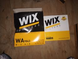 150 X MIXED JOBLOT CAR FILTERS - OIL/AIR FILTER BRAND NEW