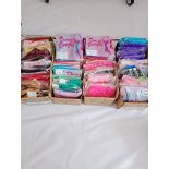 100 X DANCE DESIGNS CROP TOPS MIXED SIZE STYLE AND COLOURS APPROX RRP £1,200