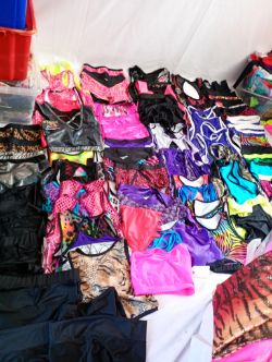100 X ITEMS POLEDYNAMIX HOT PANTS & TOP GYM DANCE GYMNASTICS FESTIVAL