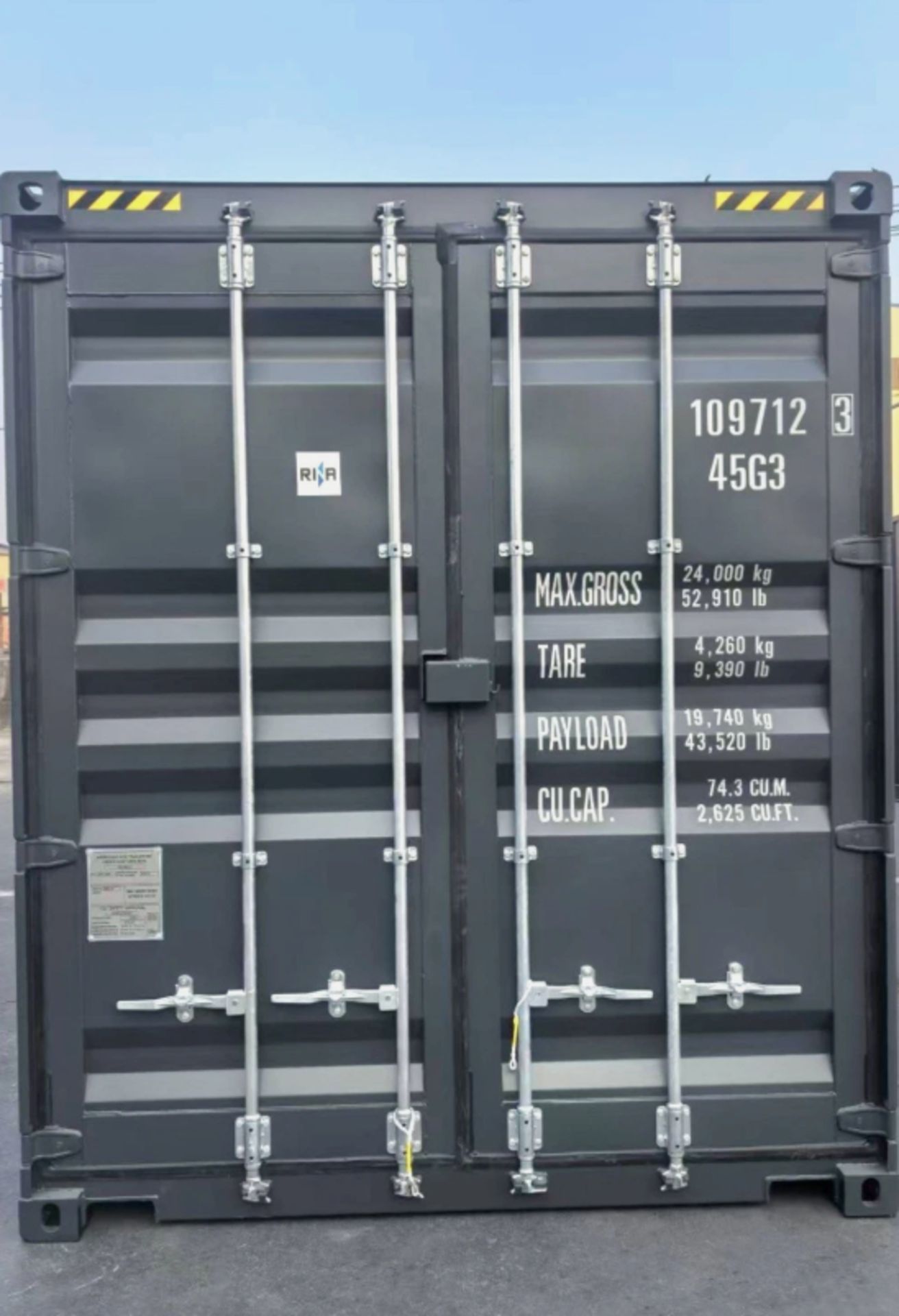 40FT SIDE OPEN SHIPPING CONTAINER (NEW) - Image 4 of 5