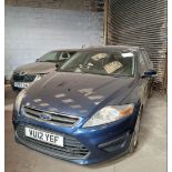 2012 FORD MONDEO EDGE TDCI 140 – 2.0 DIESEL MANUAL ESTATE - NO VAT ON HAMMER