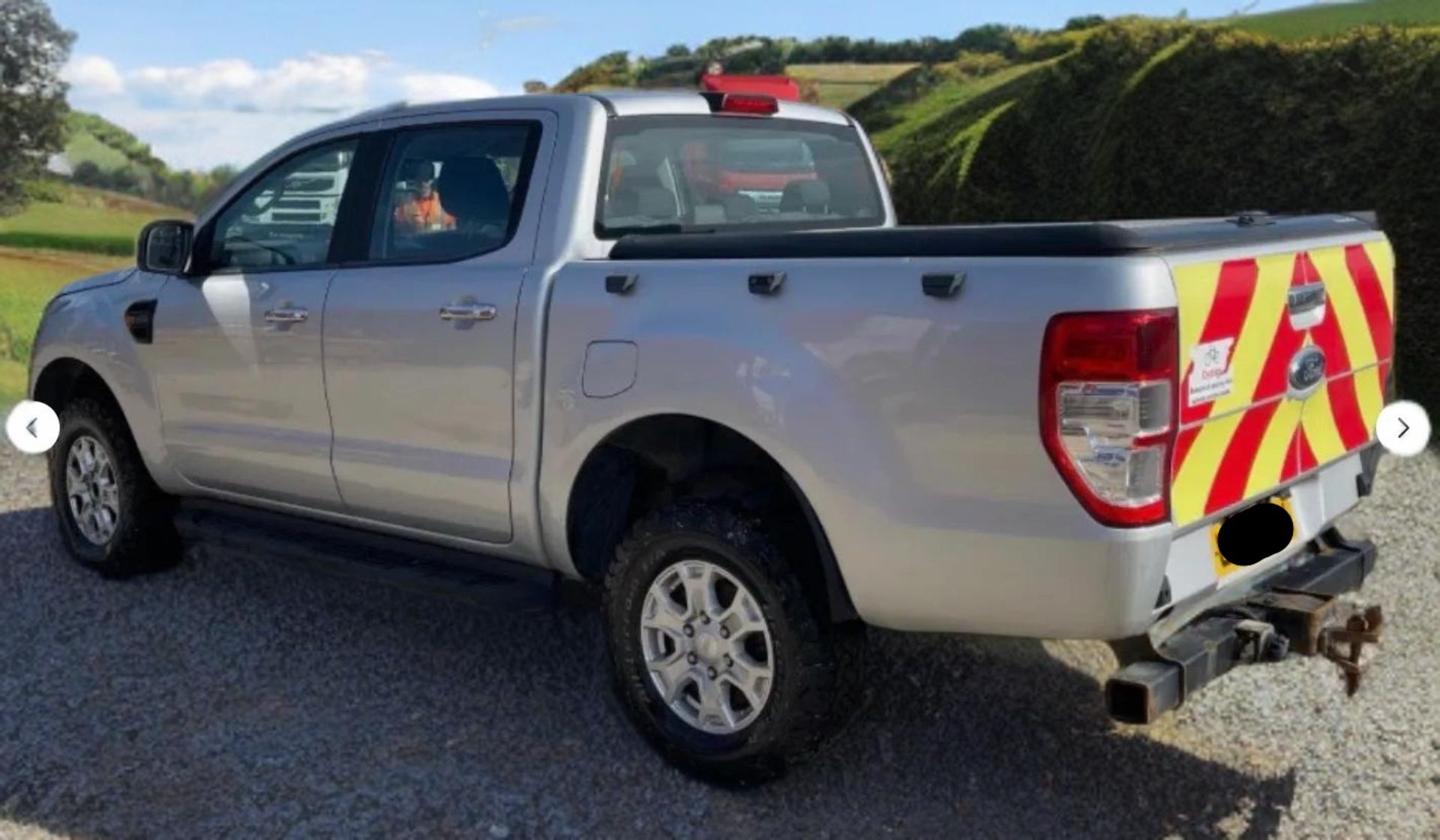 **(ONLY 104K MILEAGE)** 2019 FORD RANGER XLT ECOBLUE 4X4 2.0 DIESEL MANUAL PICK UP IN SILVER - Image 3 of 15