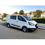 **(ONLY 109K MILEAGE)** 2019 FORD TRANSIT CUSTOM 280 LEADER 5-SEAT VAN >>--NO VAT ON HAMMER--<<