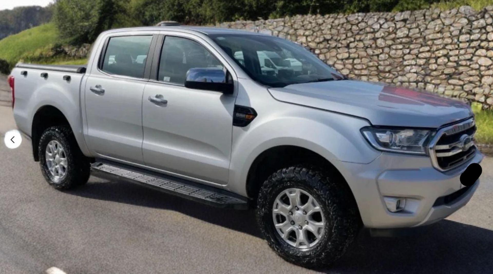 **(ONLY 104K MILEAGE)** 2019 FORD RANGER XLT ECOBLUE 4X4 2.0 DIESEL MANUAL PICK UP IN SILVER