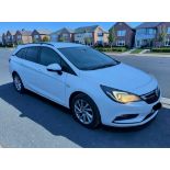 2019 VAUXHALL ASTRA DESIGN 1.6 CDTI 136PS MANUAL ESTATE IN WHITE