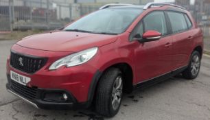 **(ONLY 87K MILEAGE)** 2018 PEUGEOT 2008 ACTIVE PURETECH 82 SUV ULEZ