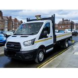 **(ONLY 64K MILEAGE)** 2023 ON 23 PLATE FORD TRANSIT 350 LEADER 130BHP TDCI RWD LWB DROPSIDE PICKUP