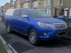 **(ONLY 73K MILEAGE)** 2020 TOYOTA HILUX INVINCIBLE D-4D 4WDDCB 2.4 AUTOMATIC DIESEL PICK UP BLUE
