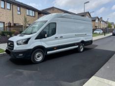 **(ONLY 55K MILEAGE)** 2024 FORD TRANSIT T350 130 BHP JUMBO L4 H3 EXLWB EXTRA HIGH ROOF PANEL VAN