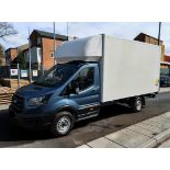 **(ONLY 113K MILEAGE)** 2022 FORD TRANSIT L4H1 LWB 13FT LUTON WITH TAIL LIFT