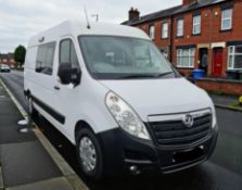**(ONLY 99K MILEAGE)**2018 VAUXHALL MOVANO L2H2 F3500 CDTI L2H2 PANEL >>--NO VAT ON HAMMER--<<
