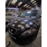 2007 SEAT LEON FR TDI – 2.0 DIESEL – MANUAL – BLACK >>--NO VAT ON HAMMER--<<