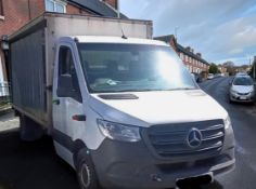 2021 MERCEDES-BENZ SPRINTER 314 CDI 2.1 DIESEL MANUAL CHASSIS CAB WHITE
