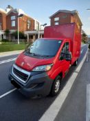 2016 PEUGEOT BOXER 335 L3 HDI LUTON VAN