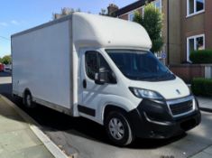 2019 PEUGEOT BOXER 335 BLUE HDI LWB CHASSIS CAB MANUAL DIESEL >>--NO VAT ON HAMMER--<<
