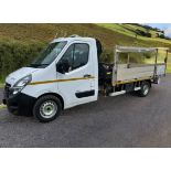 **(ONLY 89K MILEAGE)** 2020 VAUXHALL MOVANO 2.3 CDTI LWB L3H1 11FT ALLOY DROPSIDER WITH 013 HIAB