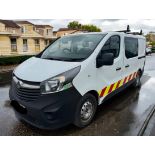 2017 VAUXHALL VIVARO SWB 6 SEATER FACTORY DOUBLE CAB
