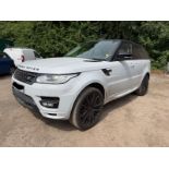 2016 RANGE ROVER SPORT V8 5L ENGINE WITH ONLY 51K MILES - 7 SEATER >-NO VAT ON HAMMER-<