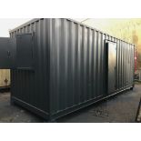 20FT X 8FT USED OFFICE SHIPPING CONTAINER
