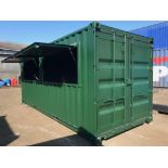 20FT X 8FT SHIPPING CONTAINER – STREET FOOD / COFFEE SHOP / FOOD KIOSK