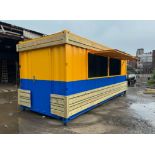 20FT X 8FT KIOSK SHIPPING CONTAINER