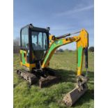 2019 JCB 16C MINI DIGGER (FULL CAB)