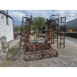 KONGSKILDE TRIPLE K VIBROMASTER 6M SPRINGTYNE LEVELER ROLLER TRACTOR MOUNTED