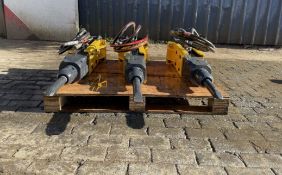 2021 INDECO HP 150 HYDRAULIC BREAKER / HAMMER – 0.7-3.0 T CARRIER – 98 KG