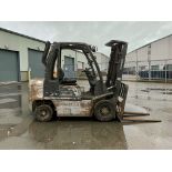 2011 NISSAN Y1D2A25Q DIESEL FORKLIFT 2500KG CAPACITY