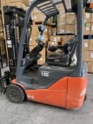 TOYOTA TRAIGO 48 ELECTRIC COUNTERBALANCE FORKLIFT HIGH SPECS LOW HOURS&MILES