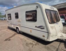 2007 BAILEY PAGEANT SERIES 5 BORDEAUX TOURING CARAVAN >>--NO VAT ON HAMMER--<<