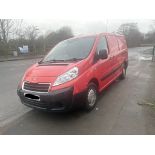 **(ONLY 100K MILEAGE)** 2014 PEUGEOT EXPERT 1200 L2H1 HDI 1560CC MANUAL PANEL VAN RED