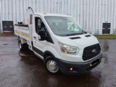 **(ONLY 89K MILEAGE)** 2017 FORD TRANSIT 350 2.2 TDCI MANUAL DIESEL WHITE >>--NO VAT ON HAMMER--<<