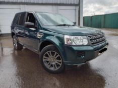2011 LAND ROVER FREELANDER 2.2 TD4 MANUAL SUV GREEN 2179CC DIESEL >>--NO VAT ON HAMMER--<<