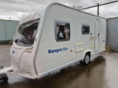 2008 BAILEY RANGER 470/4 4 BERTH END BATHROOM TOURING CARAVAN >>--NO VAT ON HAMMER--<<