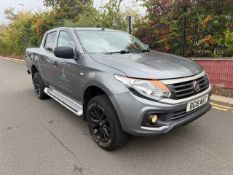 **(ONLY 65K MILEAGE)** 2018 FIAT FULLBACK SX 4X4 2442CC DIESEL MANUAL PICK UP IN GREY
