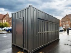 20FT X 8FT SHIPPING CONTAINER – STREET FOOD / COFFEE SHOP / FOOD KIOSK