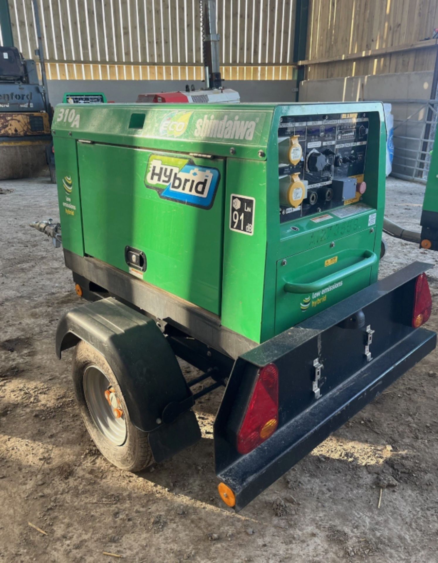 2023 SHINDAIWA ECO HYBRID 310A WELDER GENERATOR - Image 2 of 8