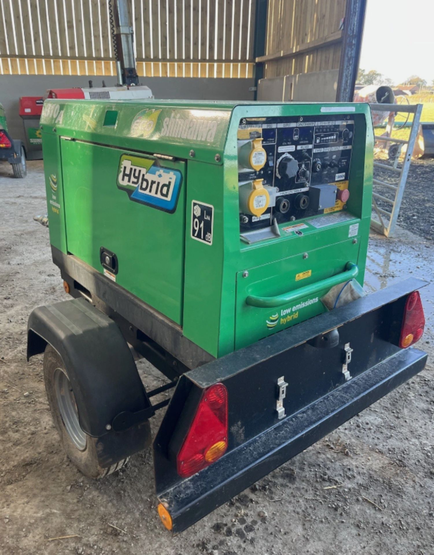 2023 SHINDAIWA ECO HYBRID 310A WELDER GENERATOR - Image 4 of 8