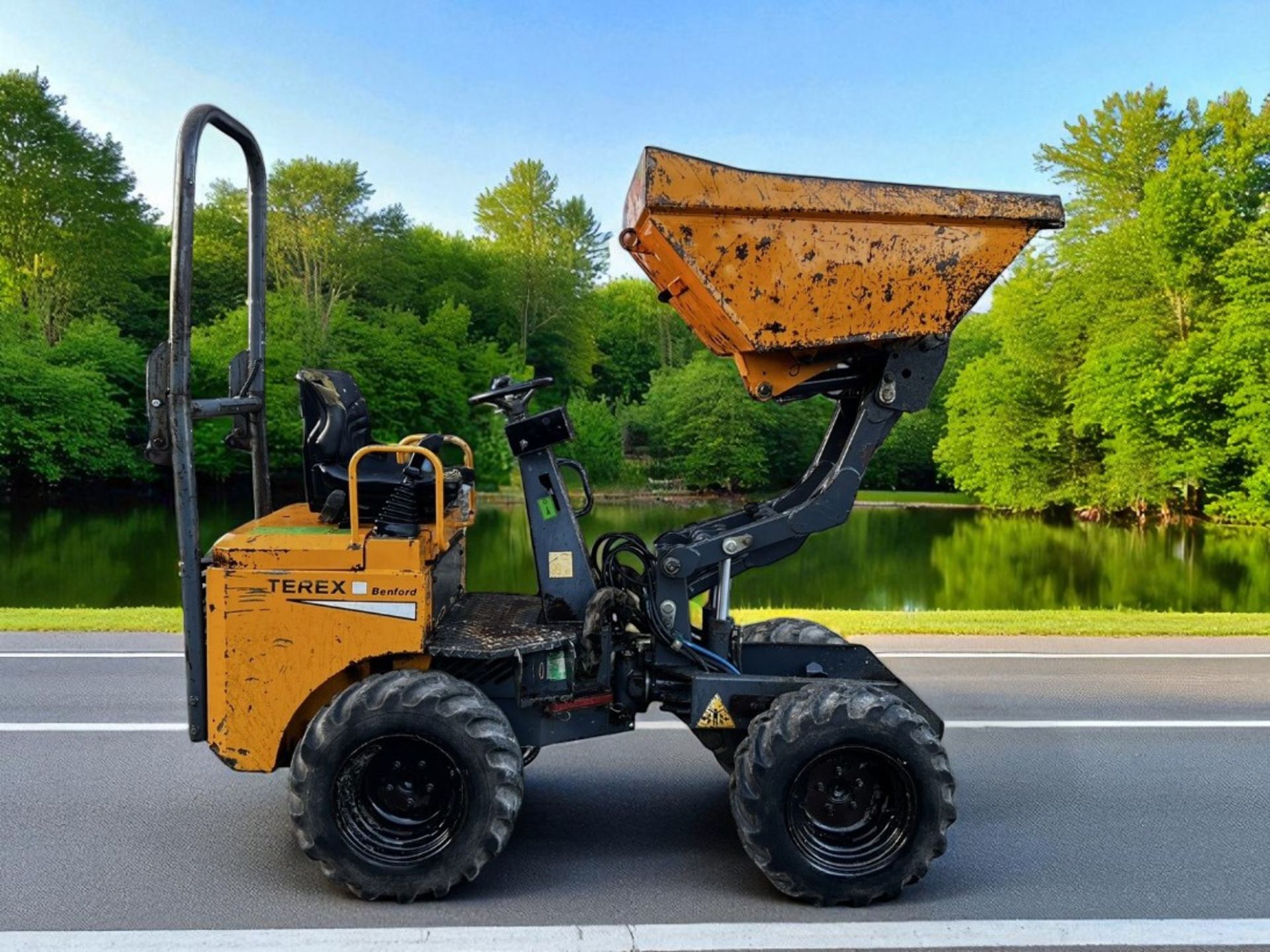 2005 TEREX BENFORD HD1000 1 TON HIGH LIFT 4WD DUMPER