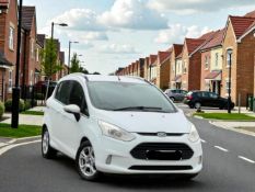 **(ONLY 114K MILEAGE)** 2012 FORD B-MAX ZETEC 1.4 PETROL MANUAL WHITE MPV >>--NO VAT ON HAMMER--<<