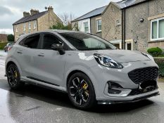 **(ONLY 36K MILEAGE)** 2021 FORD PUMA 1.0T ST-LINE X MHEV SUV, MANUAL >>--NO VAT ON HAMMER--<<